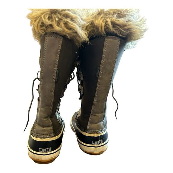 JBU by Jambu Women's Winter Cold Weather Ready Sz 7M Brown Snow Boots Faux Fur - Picture 5 of 6